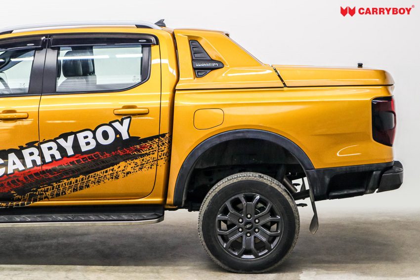 Side profile of the Full Box on a Ford Ranger